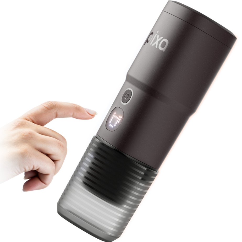 Огляд Портативна кавоварка WACACO Pixapresso Dark Burgundy (WPIXADB)