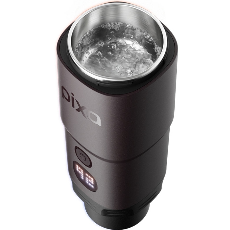 Портативна кавоварка WACACO Pixapresso Dark Burgundy (WPIXADB) Кава, що використовується мелена