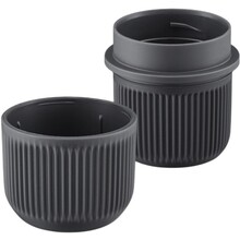 Портативная кофеварка WACACO Nanopresso Gray с чехлом (WNANOGRcase)