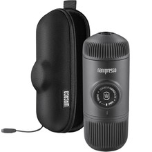 Портативная кофеварка WACACO Nanopresso Gray с чехлом (WNANOGRcase)