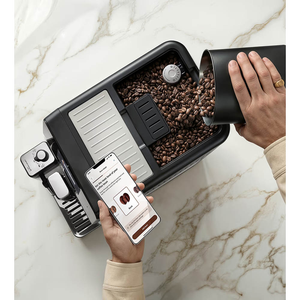 Кофемашина DELONGHI Eletta Ultra ECAM470.85.MB Используемый кофе зерна