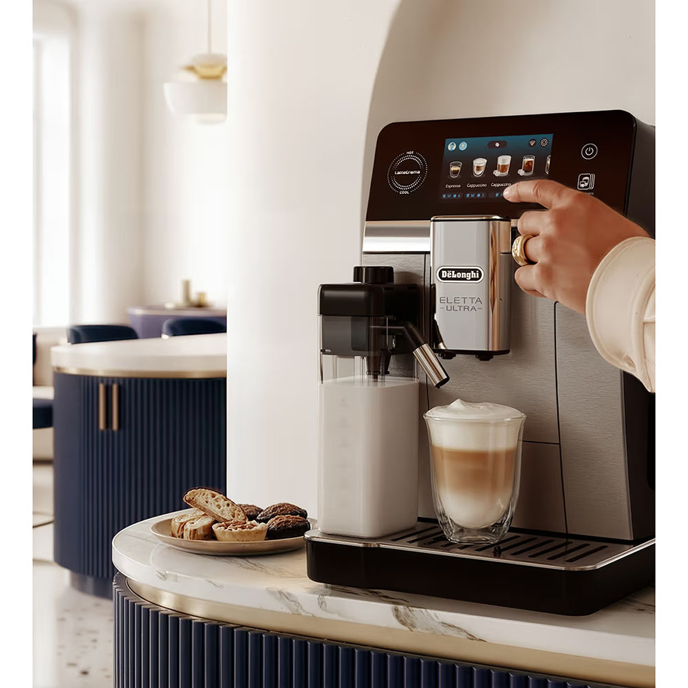 Кофемашина DELONGHI Eletta Ultra ECAM470.85.MB Давление 19