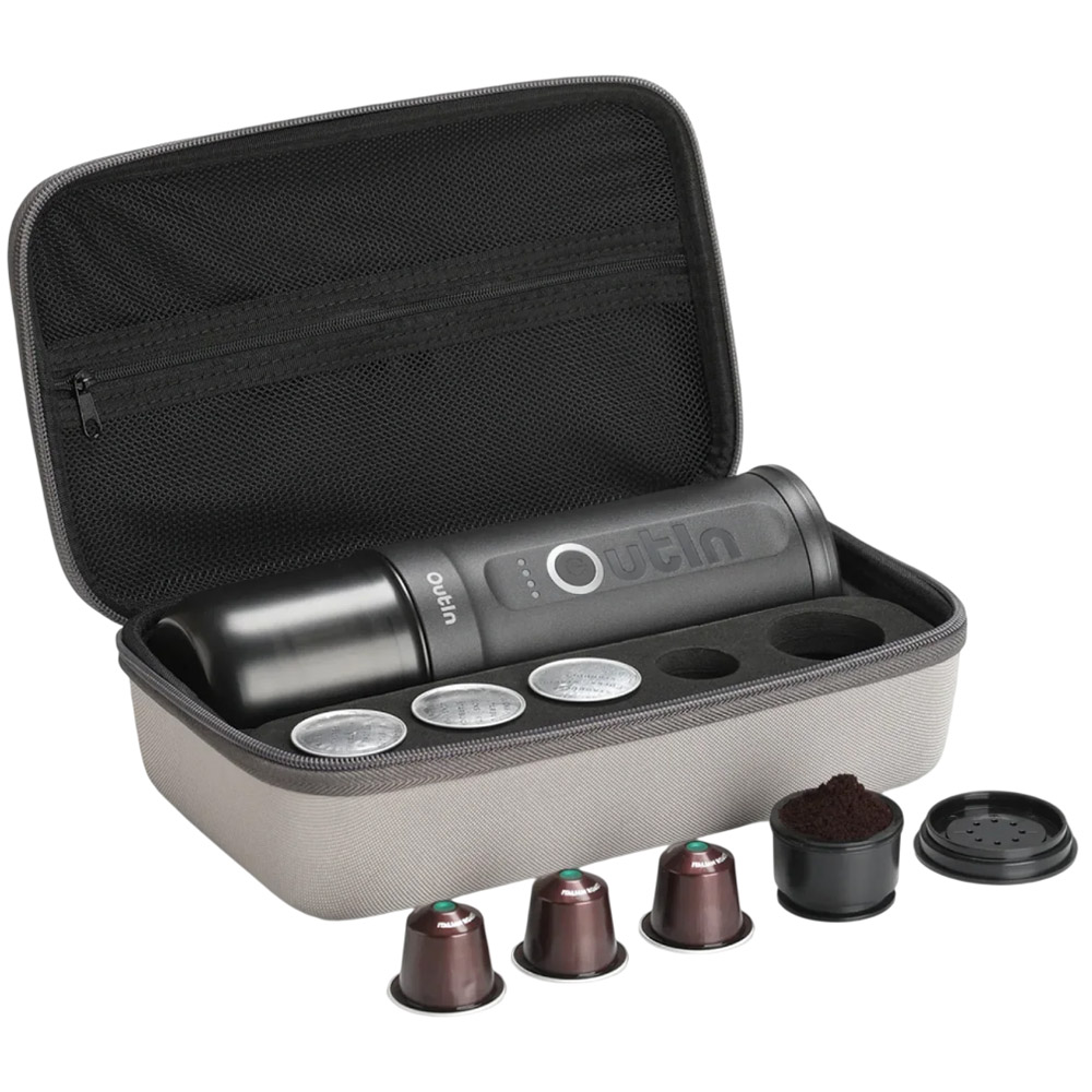 Фото 29 Портативна кавоварка OUTIN Space Grey (OTEM-01-SG-BAG)