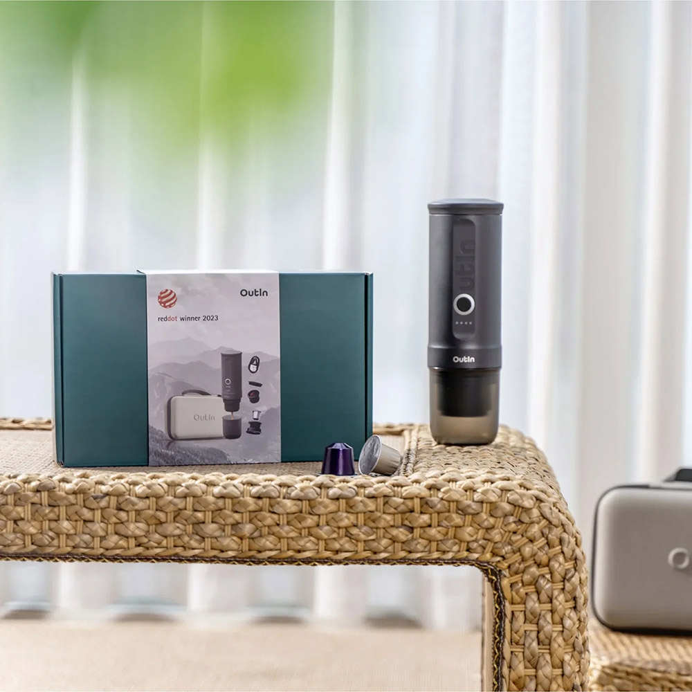 Фото 20 Портативна кавоварка OUTIN Space Grey (OTEM-01-SG-BAG)