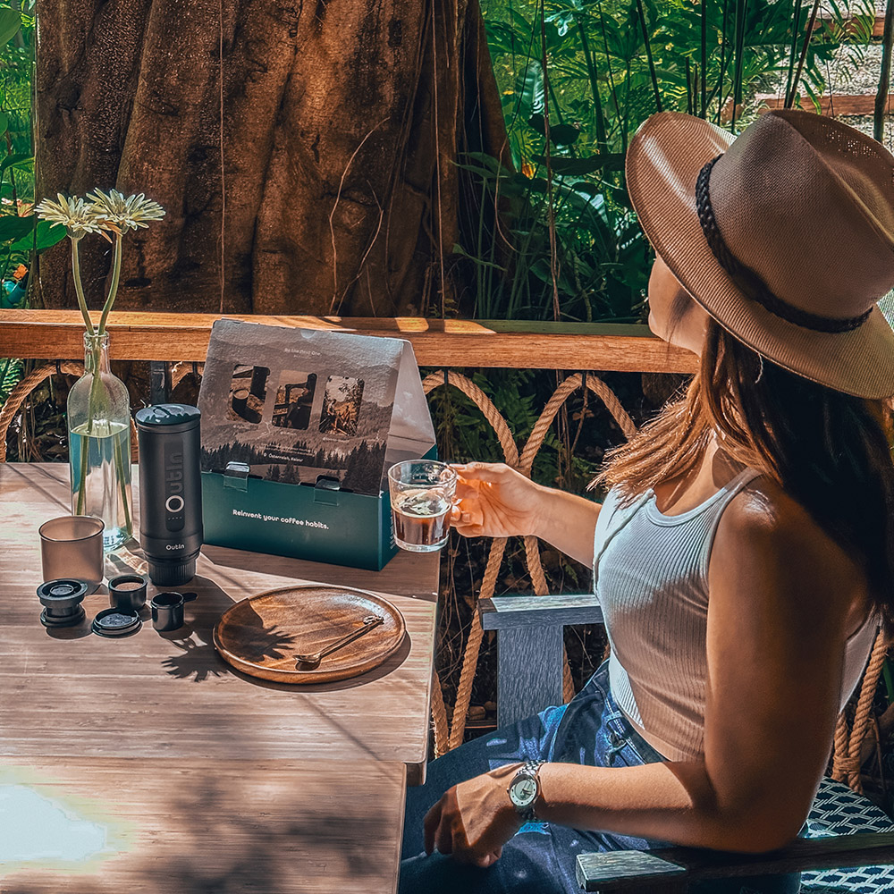 Фото 15 Портативна кавоварка OUTIN Space Grey (OTEM-01-SG-BAG)