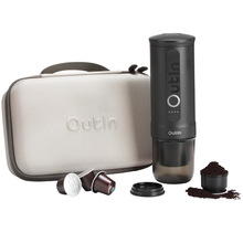 Портативна кавоварка OUTIN Space Grey (OTEM-01-SG-BAG)