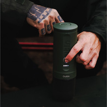 Портативна кавоварка OUTIN Forest Green (OTEM-01-FG-BAG)