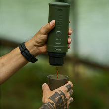 Портативна кавоварка OUTIN Forest Green (OTEM-01-FG-BAG)