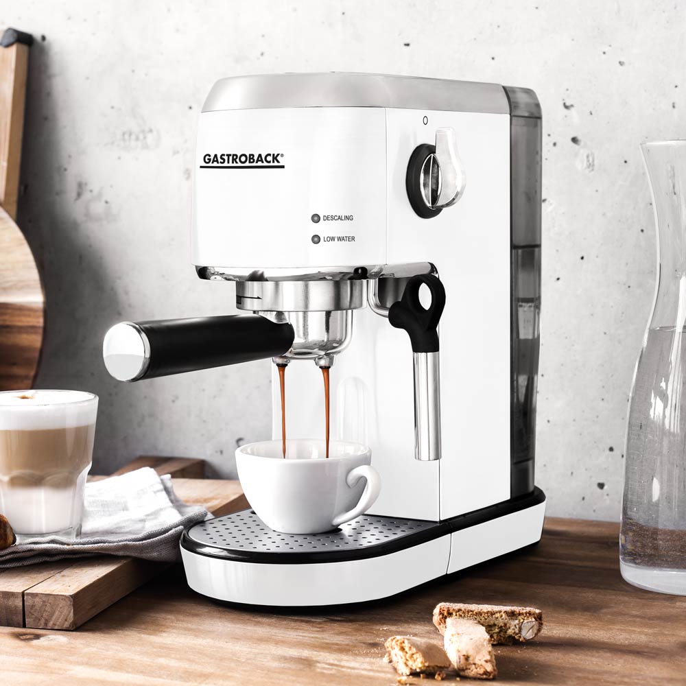 Кофеварка GASTROBACK Design Espresso Piccolo White (42717) Тип эспрессо