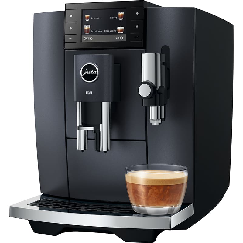 Кавомашина JURA E8 Cosmic Black ED (15749) Кава, що використовується мелена