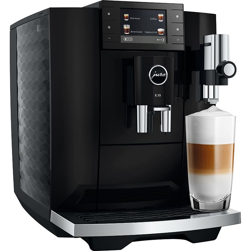 Зовнішній вигляд Кавомашина JURA E8 Piano Black ED (15745)