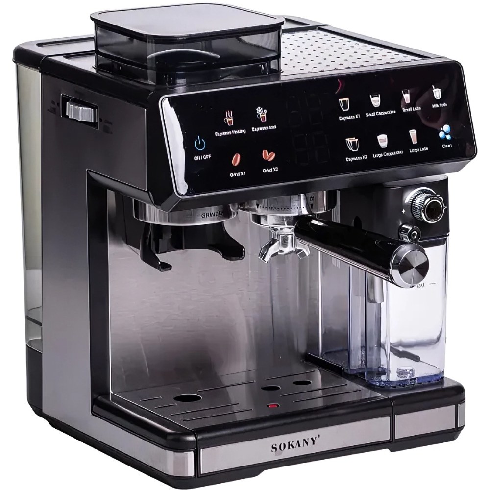Кофеварка SOKANY SK-04032 Silver Тип эспрессо