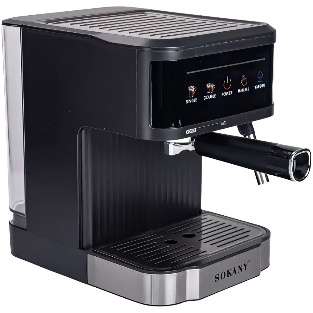 Кавоварка SOKANY SK-04025 Black Тип еспресо