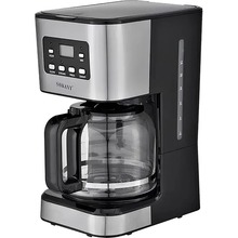 Кофеварка SOKANY CM-121E Black/Silver (LGCM-121E)