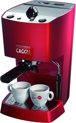 Кавоварки еспресо SAECO GAGGIA NEW ESPRESSO COLOR red