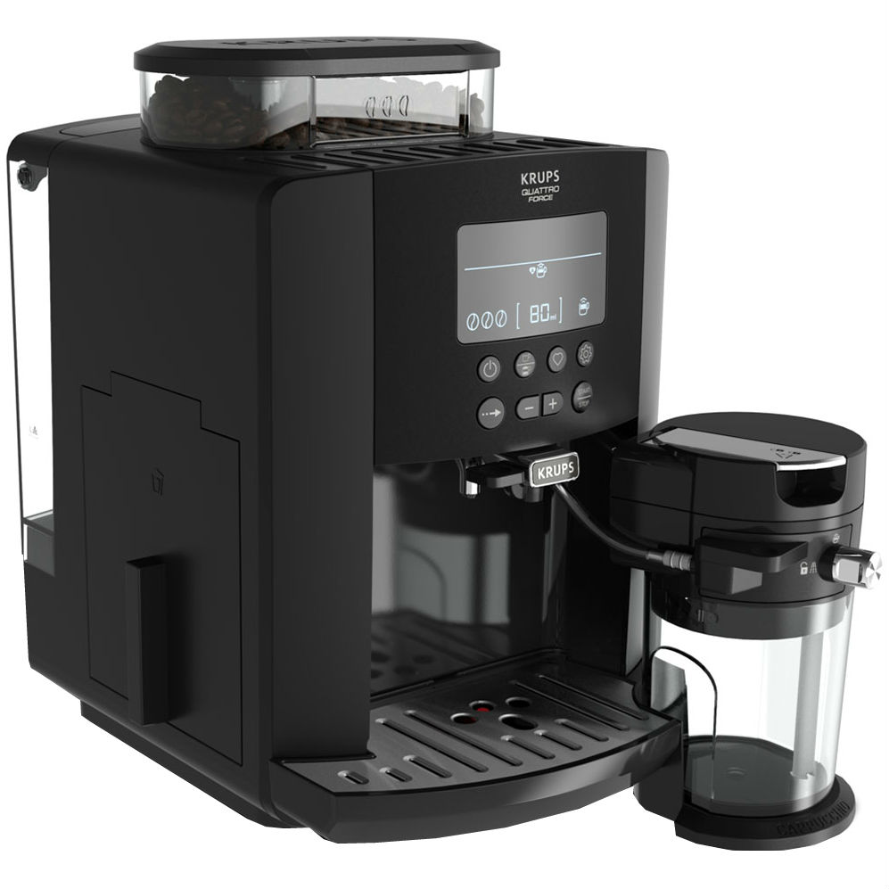 Кофемашина KRUPS EA819N10 Arabica Latte Используемый кофе зерна