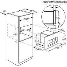 Вбудована кавомашина ELECTROLUX KBC65X