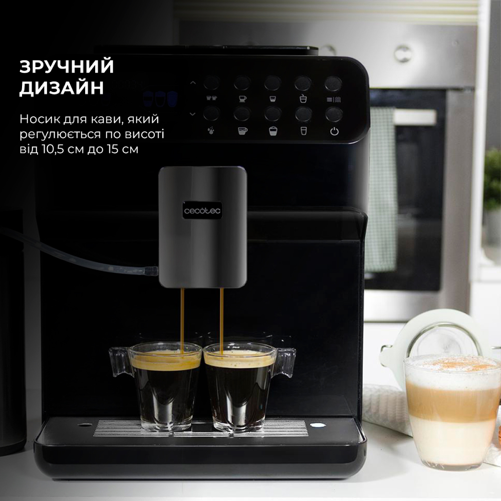 Изображение Кофемашина CECOTEC Cumbia Power Matic-ccino 7000 Serie Nera