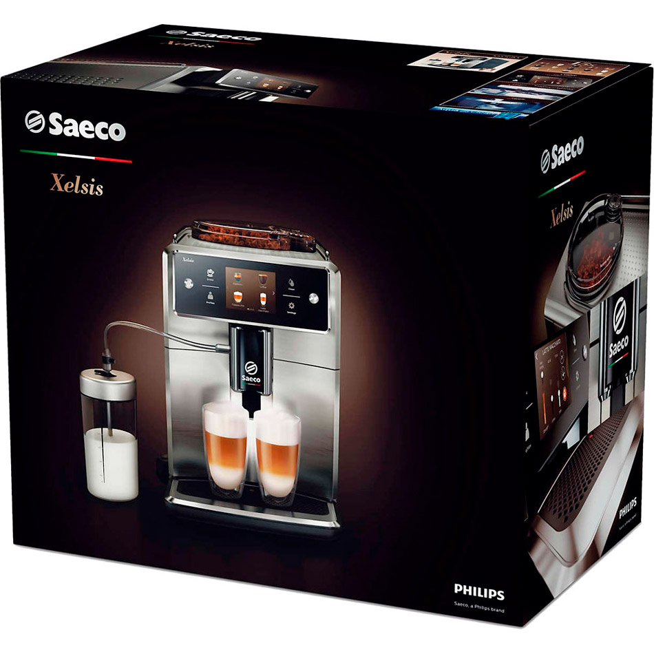 Кофеварка PHILIPS Saeco Xelsis SM7685/00 Используемый кофе молотый