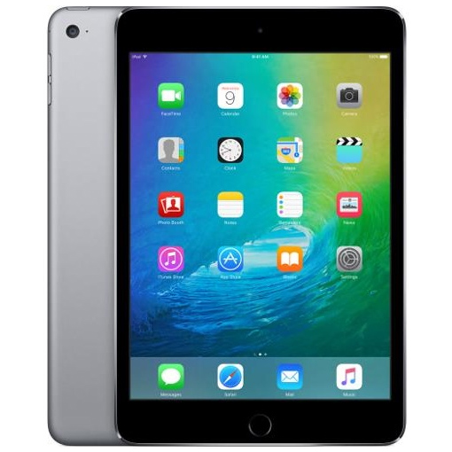 Планшет Apple A1538 iPad mini 4 Wi-Fi 16Gb Space Gray (MK6J2RK/A)