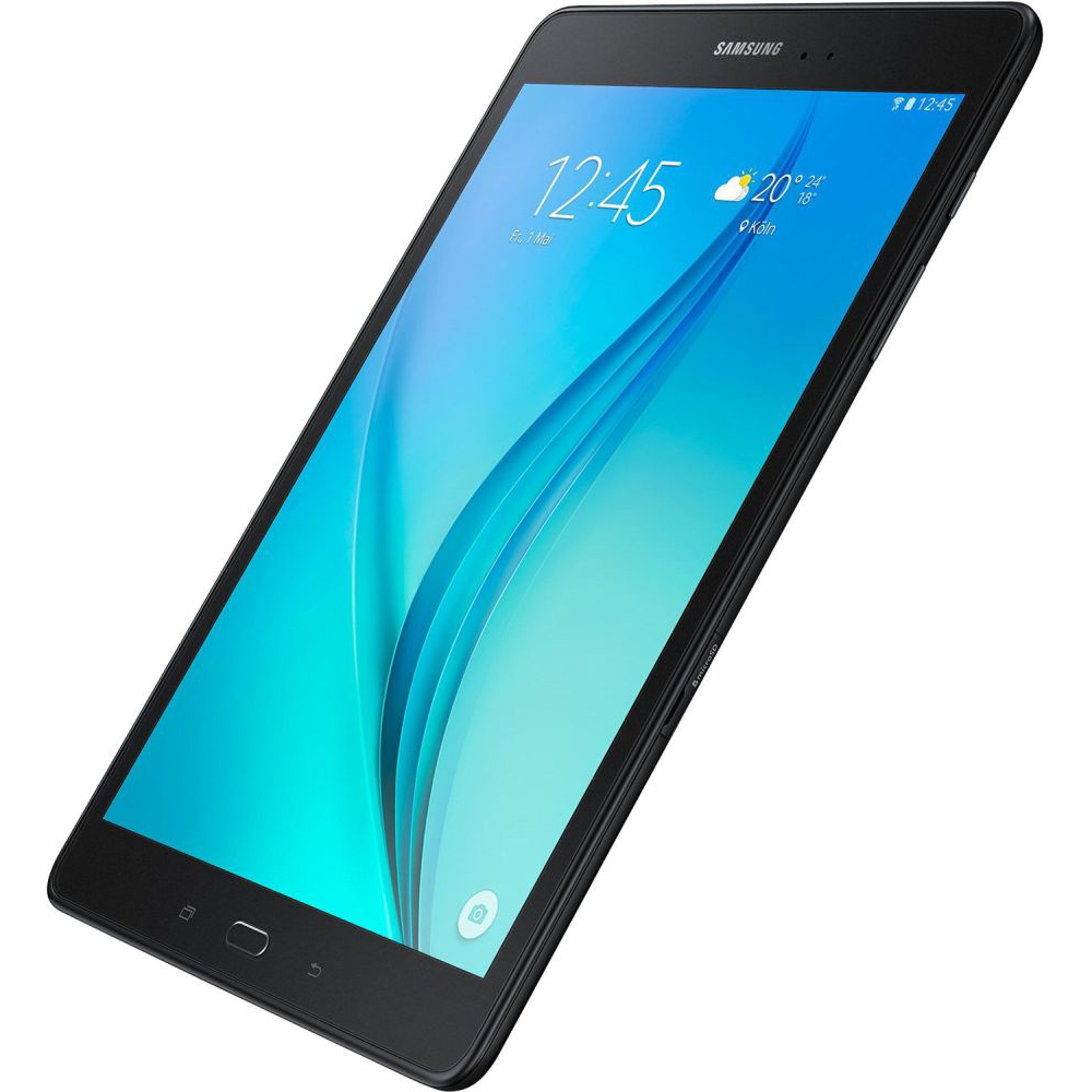 Зовнішній вигляд Планшет Samsung T555 Galaxy Tab A Black SM-T555NZAASEK (smoky titanium)