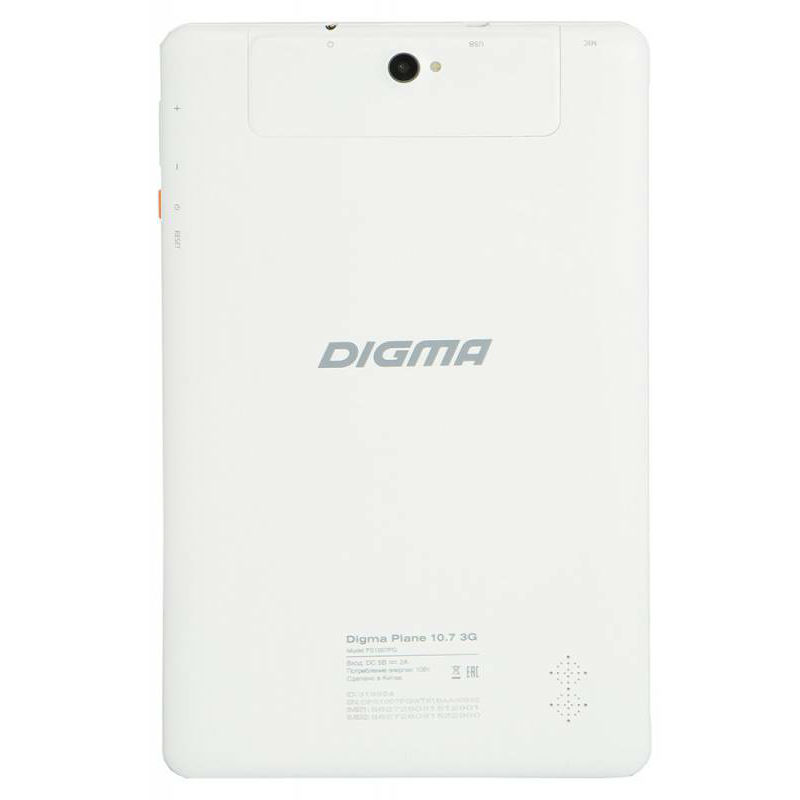 Планшет DIGMA Plane 10.7 3G White Dual Sim (PS1007PG) Дисплей 10.1