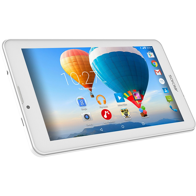 Планшет ARCHOS 70 C XENON white Разрешение, пикс 1024x600