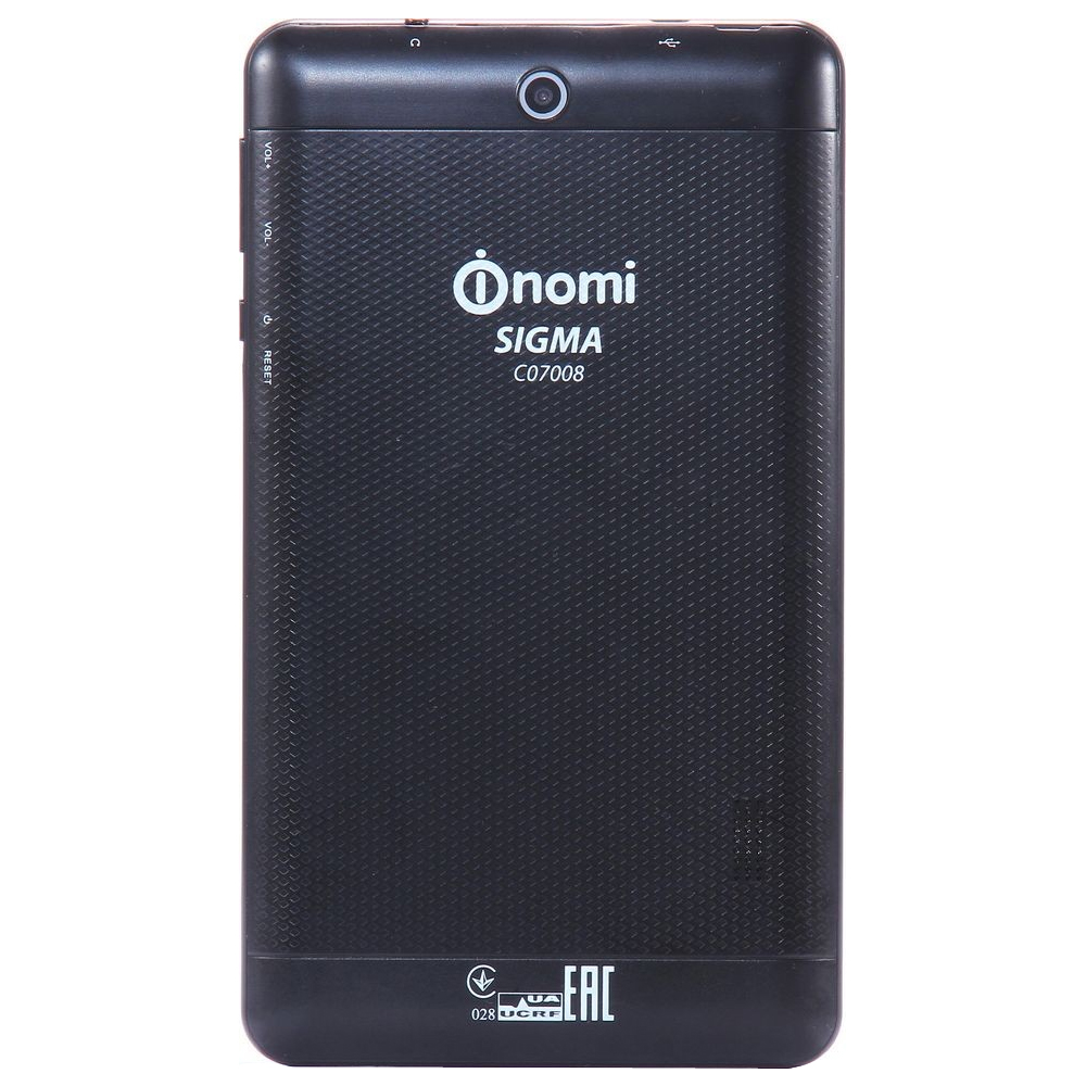 NOMI C07008 Sigma 7" 3G 4GB чорний Роздільна здатність, пікс 1024x600