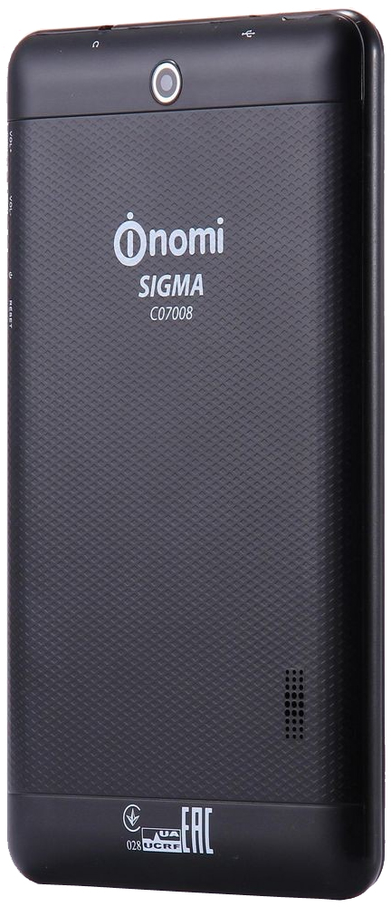 NOMI C07008 Sigma 7" 3G 4GB чорний Оперативна пам'ять, Гб 0.5