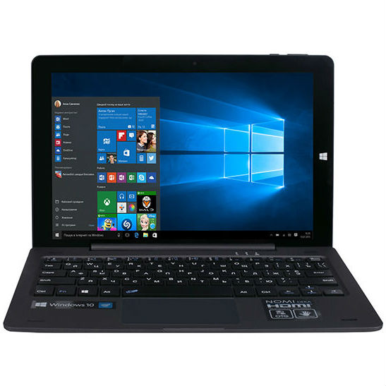 Ноутбук NOMI W10100 Deka 10" 32GB Grey Дисплей 10.1