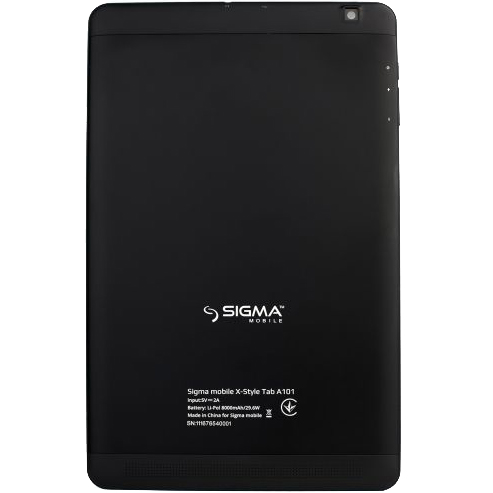 Планшет SIGMA X-Style Tab A102 Black Дисплей 10.1