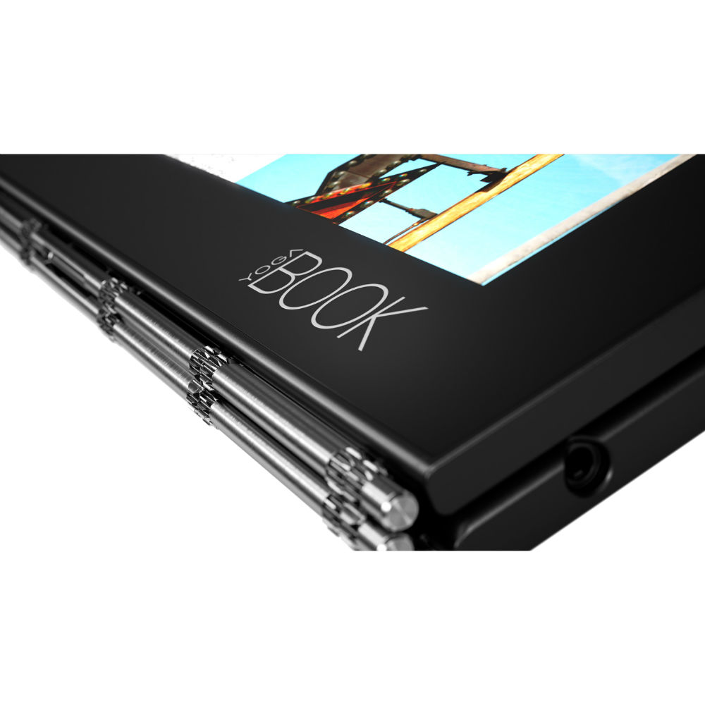 Зовнішній вигляд Планшет LENOVO YOGA Book YB1-X91L LTE 128GB Black (ZA160064UA)