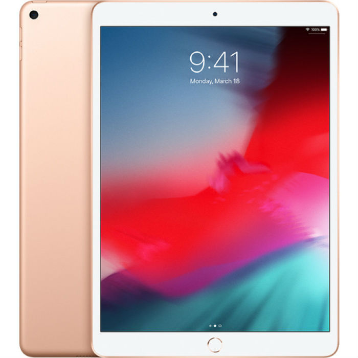 

Планшет APPLE iPad Air 10.5" Wi-Fi + Cellular 64GB Gold (MV0F2RK/A), 10.5" iPadAir Wi-Fi + Cellular 64GB - Gold
