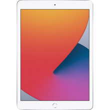 Планшет APPLE iPad 10.2" 32GB 2020 Wi-Fi Silver (MYLA2RK/A)