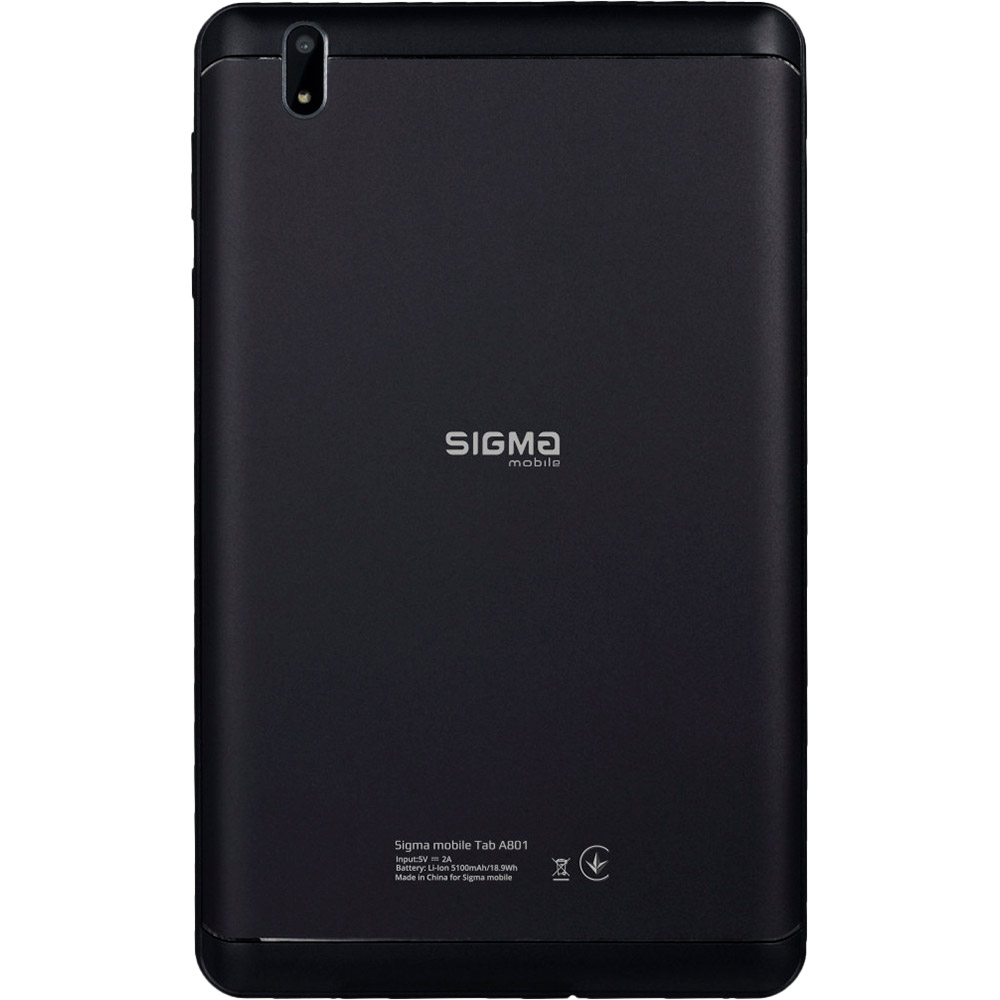 Планшет SIGMA X-style Tab A801 3/32 Gb Dual Sim Black Тип матриці TFT (TN)