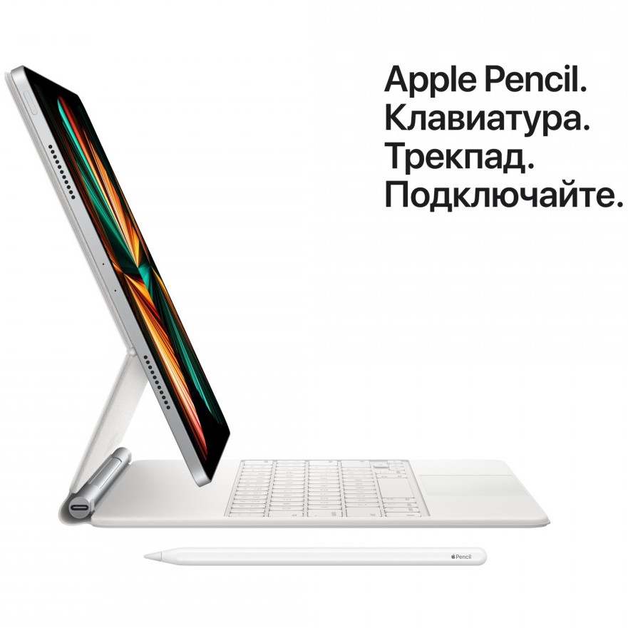 Заказать Планшет APPLE iPad Pro 12.9" 512GB 2021 Wi-Fi + Cellular Space Grey (MHR83)