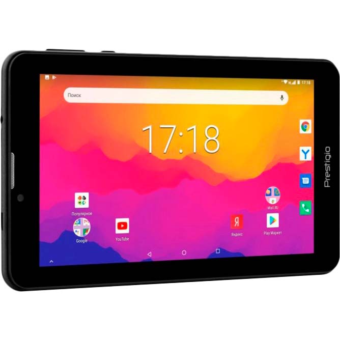 Фото Планшет PRESTIGIO Q Mini 4137 4G EU Black