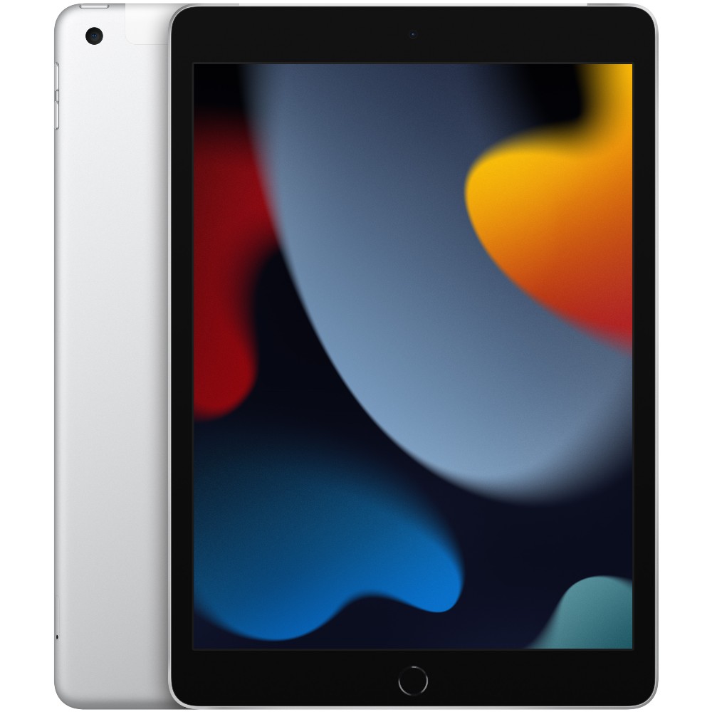 

Планшет APPLE iPad 10.2" 256GB 2021 Wi-Fi + Cellular Silver (MK4H3RK/A), iPad 9 11" 256GB 2021 Wi-Fi + Cellular Silver