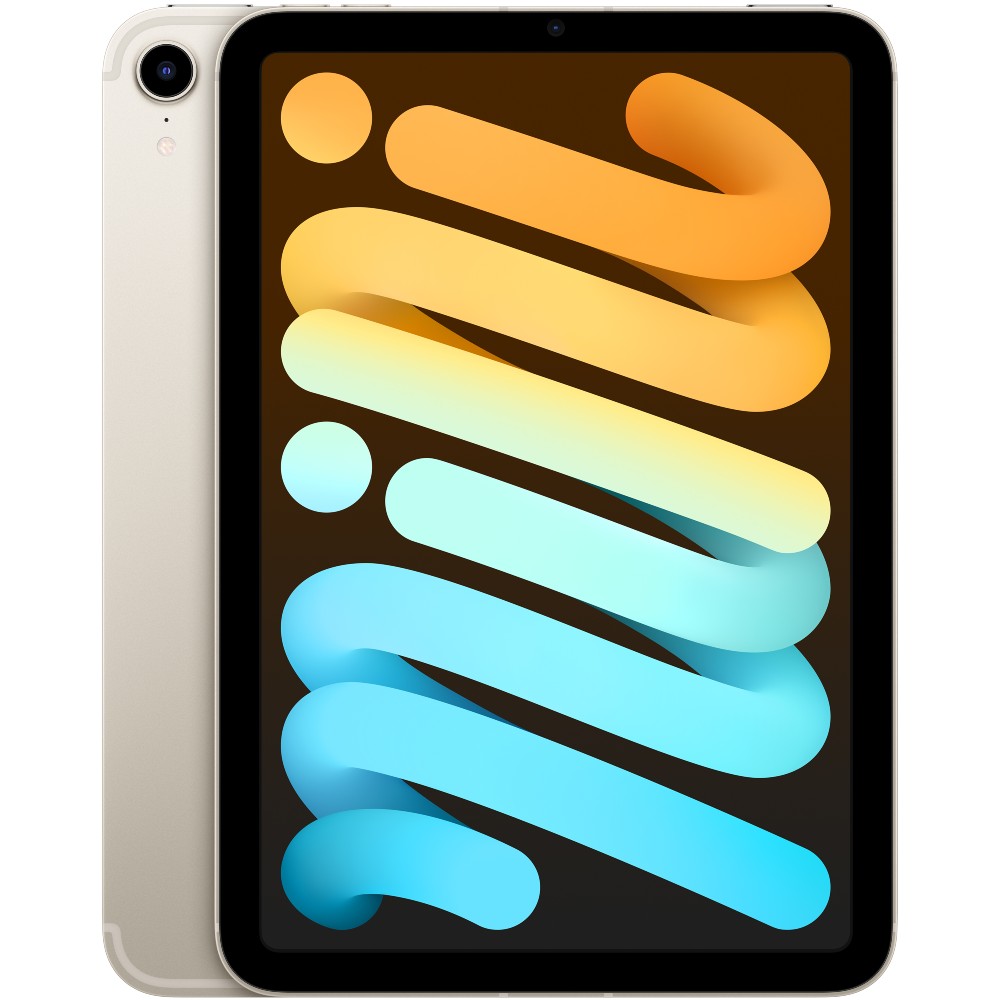 

Планшет APPLE iPad mini 8.3" 64GB 2021 Wi-Fi + Cellular Starlight (MK8C3RK/A), iPad mini 8.3" 64GB 2021 Wi-Fi + Cellular Silver