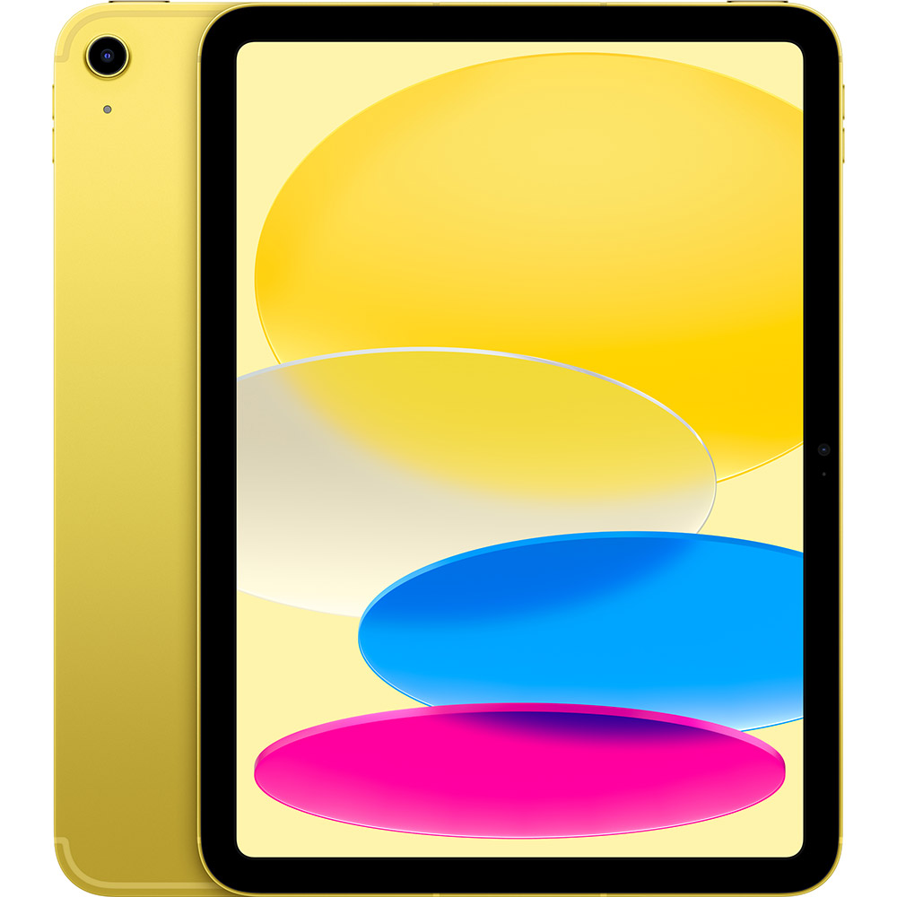 Планшет APPLE iPad 10.9" (10 Gen) Wi-Fi + Cellular 256GB Yellow (MQ6V3RK/A)