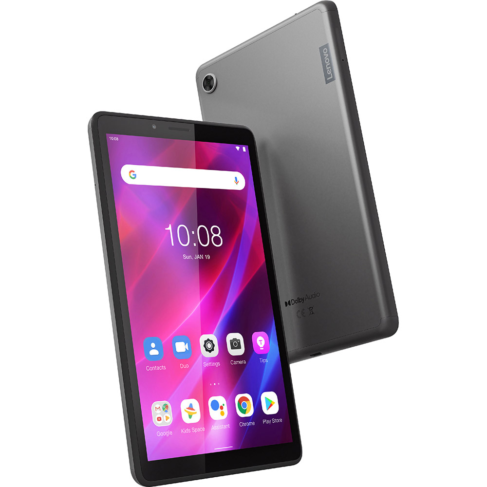 Планшет LENOVO Tab M7 (3 Gen) 2/32 LTE Iron Grey + Case&Film (ZA8D0005UA) Роздільна здатність, пікс 1024x600
