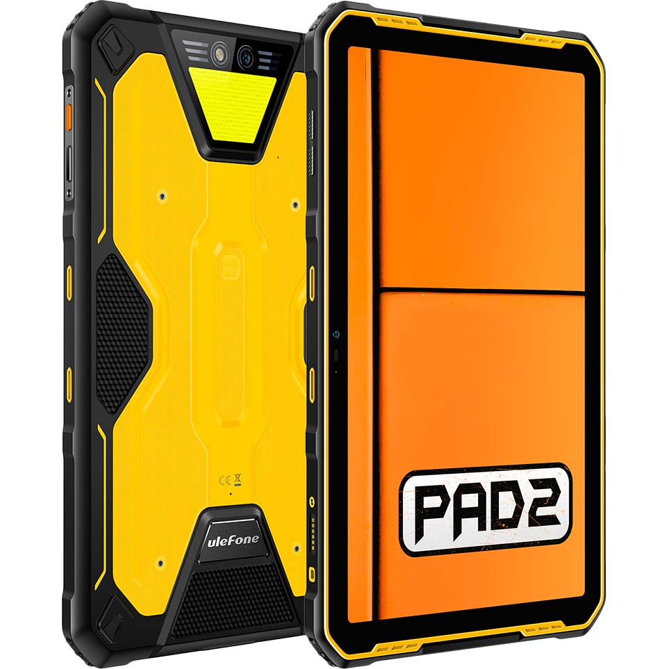 Замовити Планшет ULEFONE Armor Pad 2 8GB/256GB 4G NFC Black Yellow (75447)