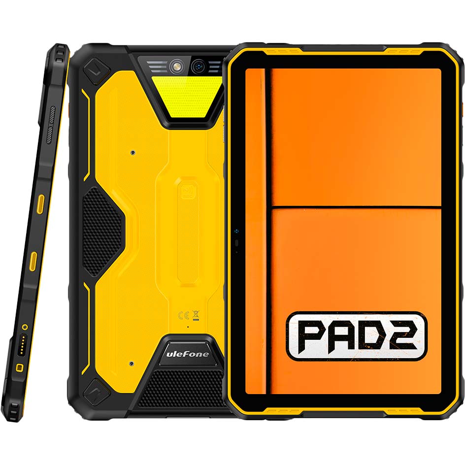 Покупка Планшет ULEFONE Armor Pad 2 8GB/256GB 4G NFC Black Yellow (75447)