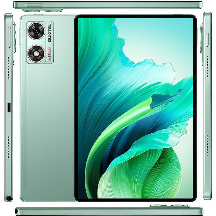 Зовнішній вигляд Планшет OUKITEL OT8 6/256GB DS LTE Green