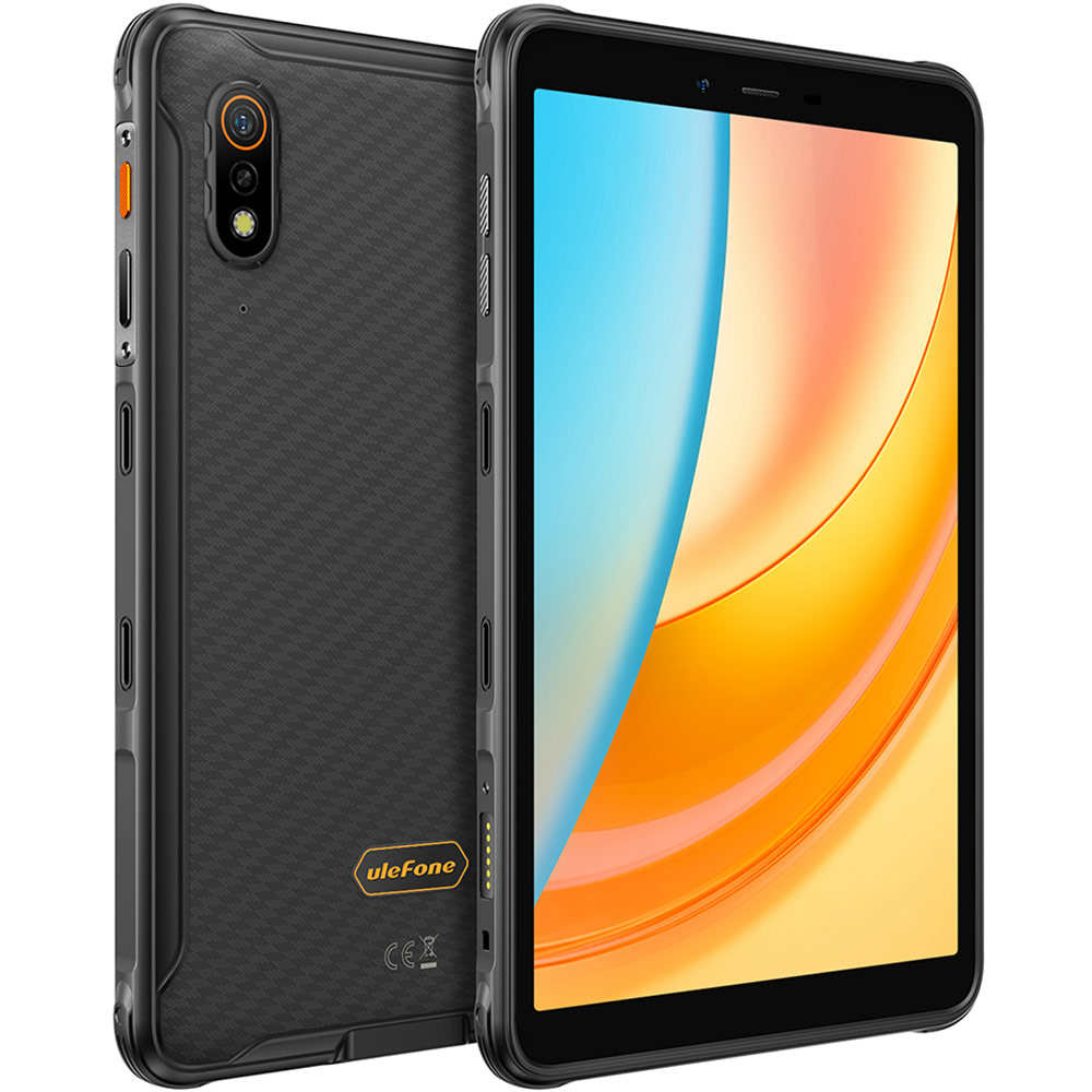 Изображение Планшет ULEFONE Armor Pad Pro 8/128Gb 4G NFC IP69K Black (076431)