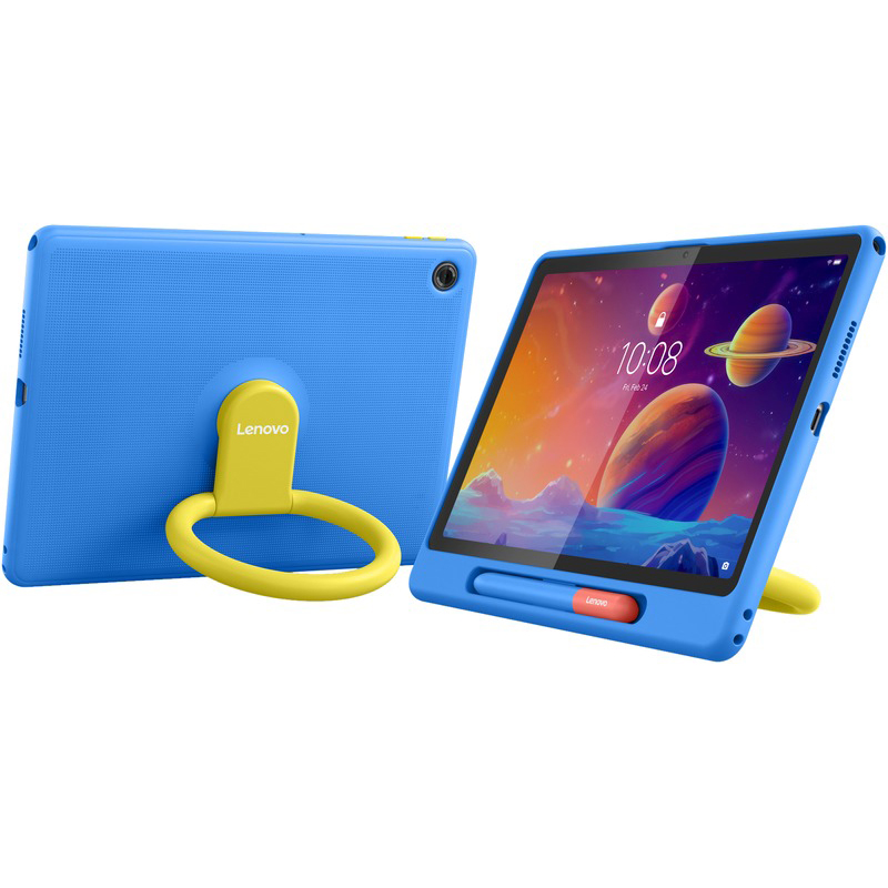 У Фокстрот Планшет LENOVO Tab 4/128 LTE Luna Grey + Kids Bumper&Pen (ZAEJ0129UA)