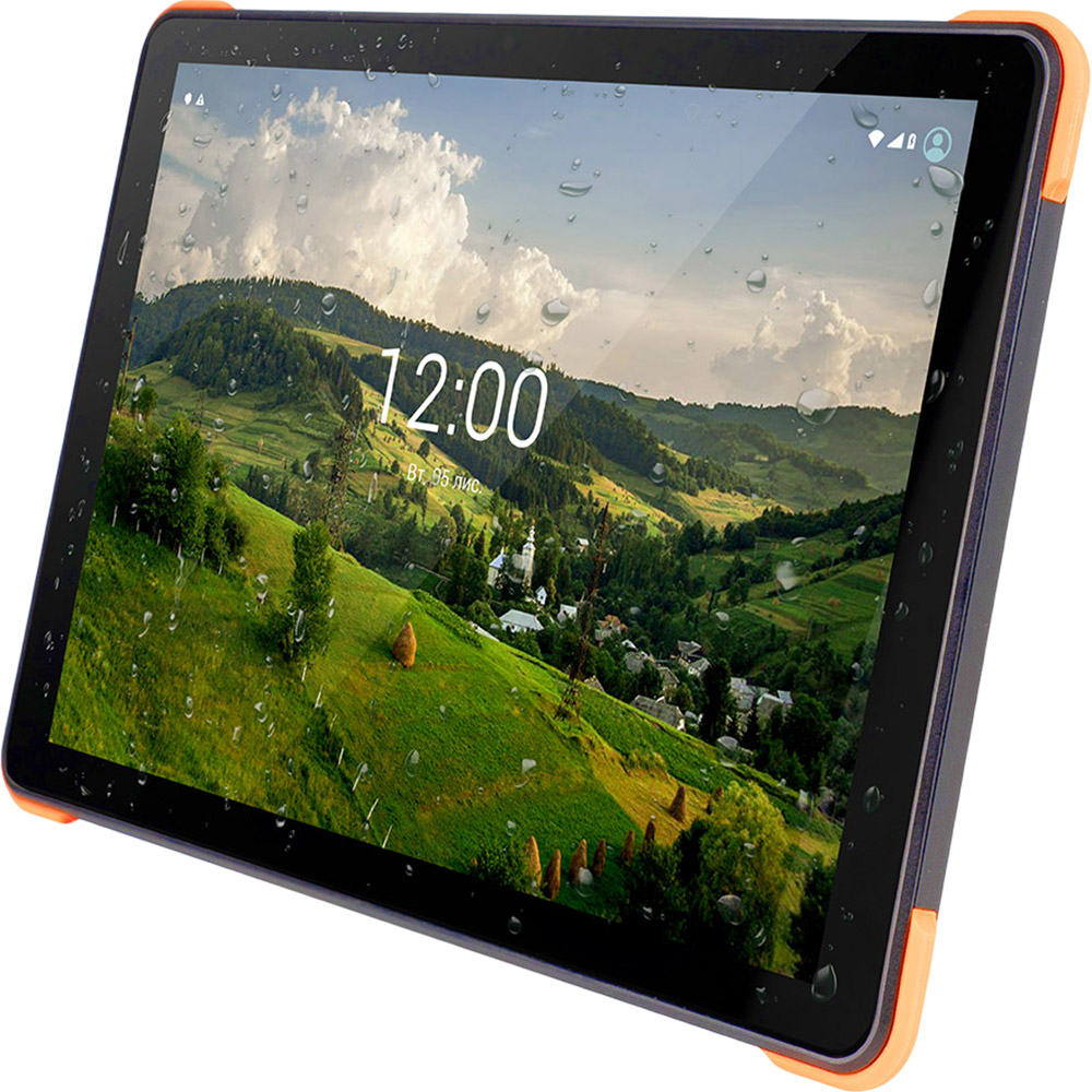 Внешний вид Планшет SIGMA Tab A1033 X-treme 6/128GB LTE Black / Orange