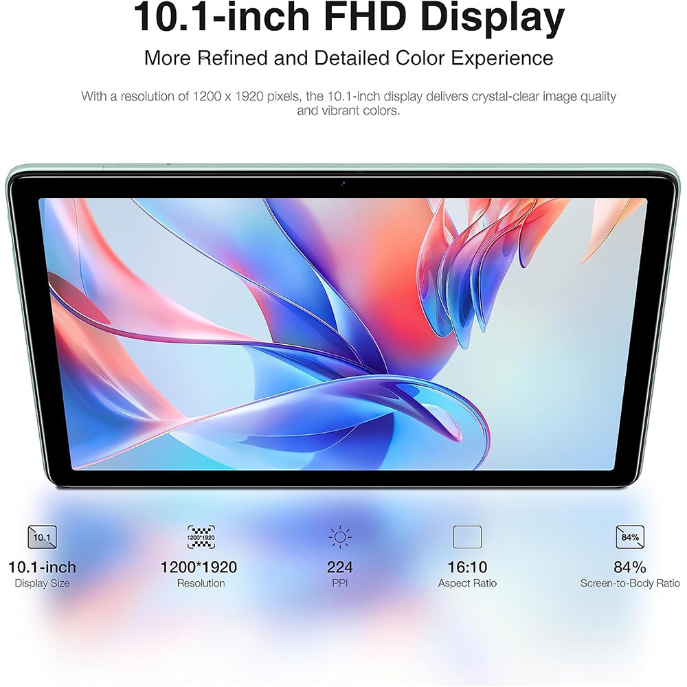 Планшет DOOGEE T10S 6/128GB LTE Metal Blue (T10S_Blue) Оперативная память, Гб 6