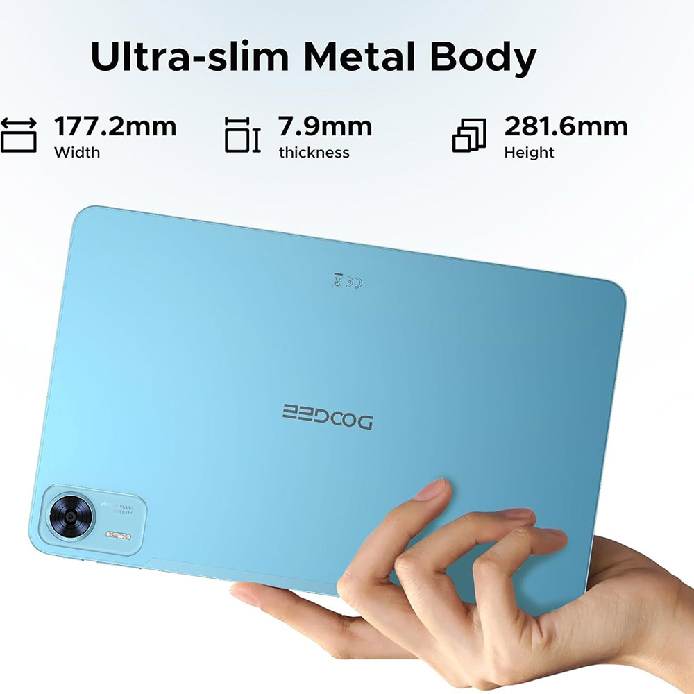 Планшет DOOGEE T36 8/256GB LTE Blue (T36_BL) Оперативна пам'ять, Гб 8