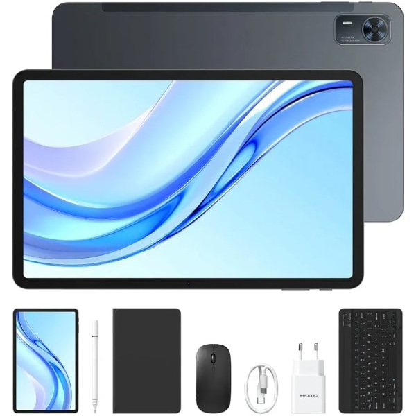 Планшет DOOGEE Tab E3+ 8/256GB VIP Edition Grey Дисплей 12